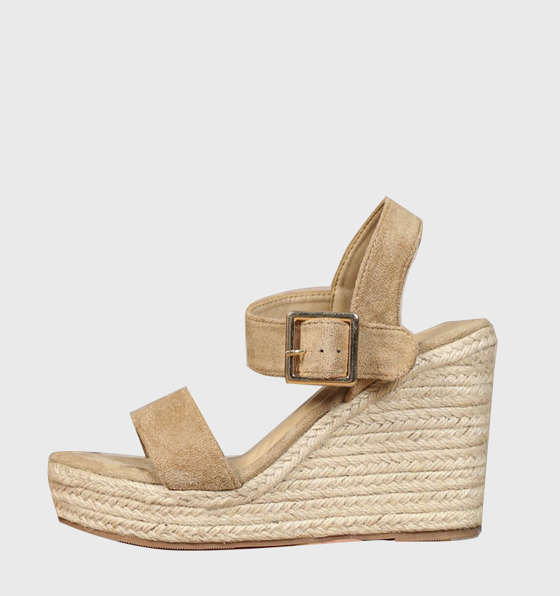 Espadrille Sandal Women - LIHUAMAO jute outsole pumps shoes women