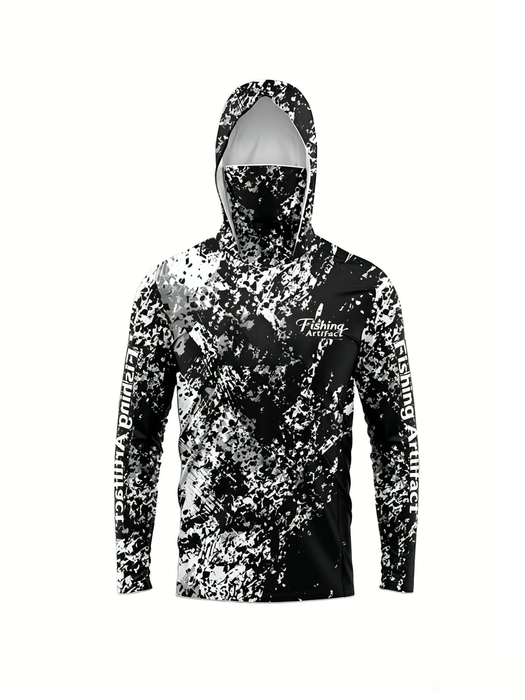 Summer Clothing - Men Summer 3D‑Printed Fishing Hoodie With