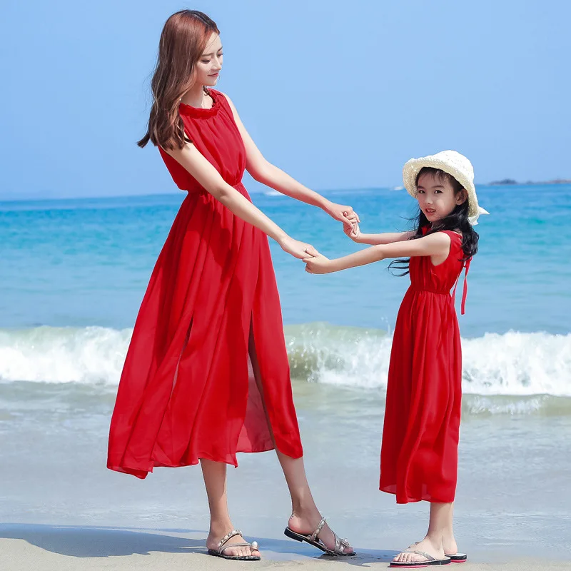Mom and Girl Baby Vacation Loo - đánh giá và giá Summer Clothing Baby Girl
