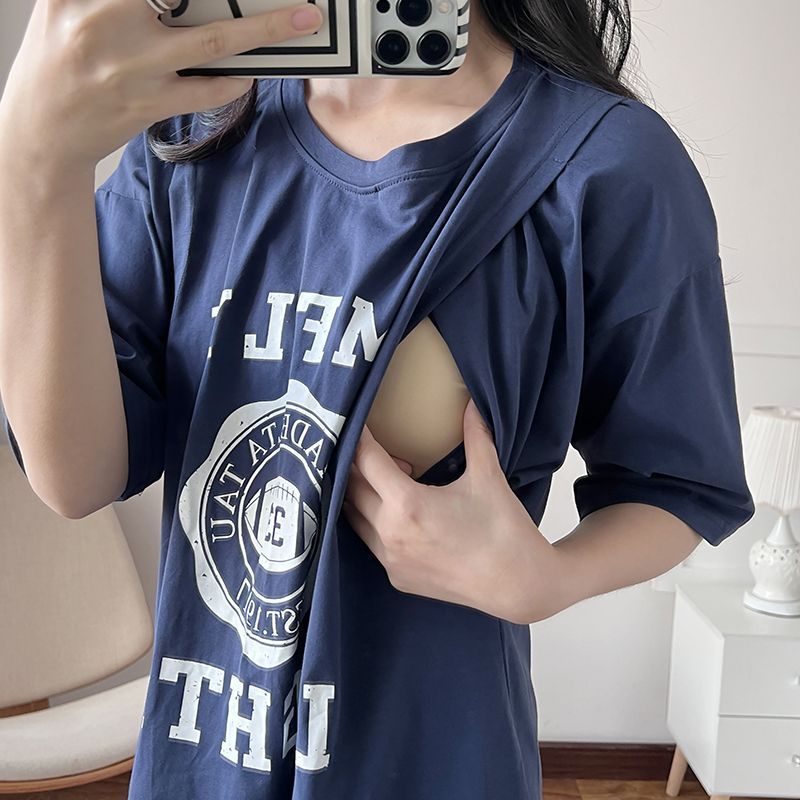 Nursing Dress Pregnant Breastf - đánh giá và giá Summer Clothes