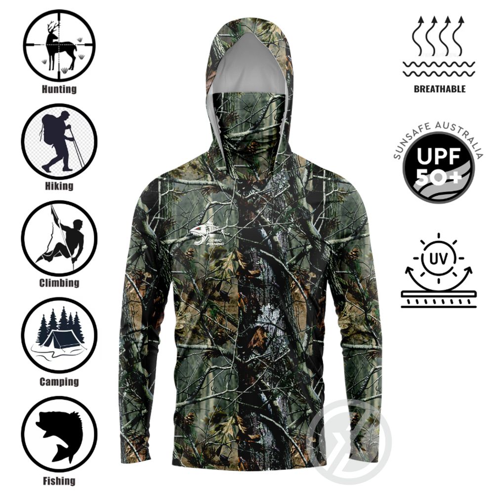 UPF50+ Hooded Fishing Shirt Bu - đánh giá và giá Summer Clothes