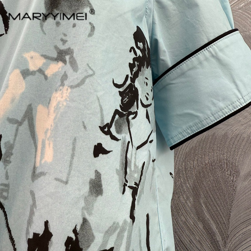 MARYYIMEI Fashion printed wome - đánh giá và giá Summer Edit Clothing