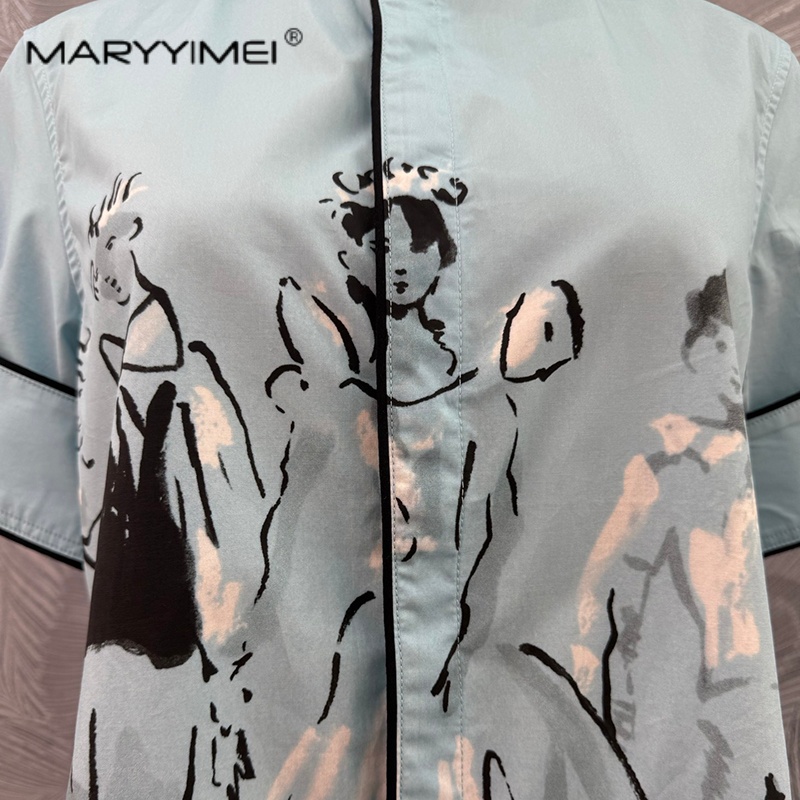 MARYYIMEI Fashion printed wome - đánh giá và giá Summer Edit Clothing