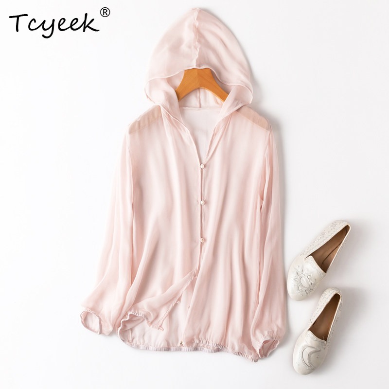 Tcyeek 100% Real Mulberry Silk - đánh giá và giá Summer Clothing
