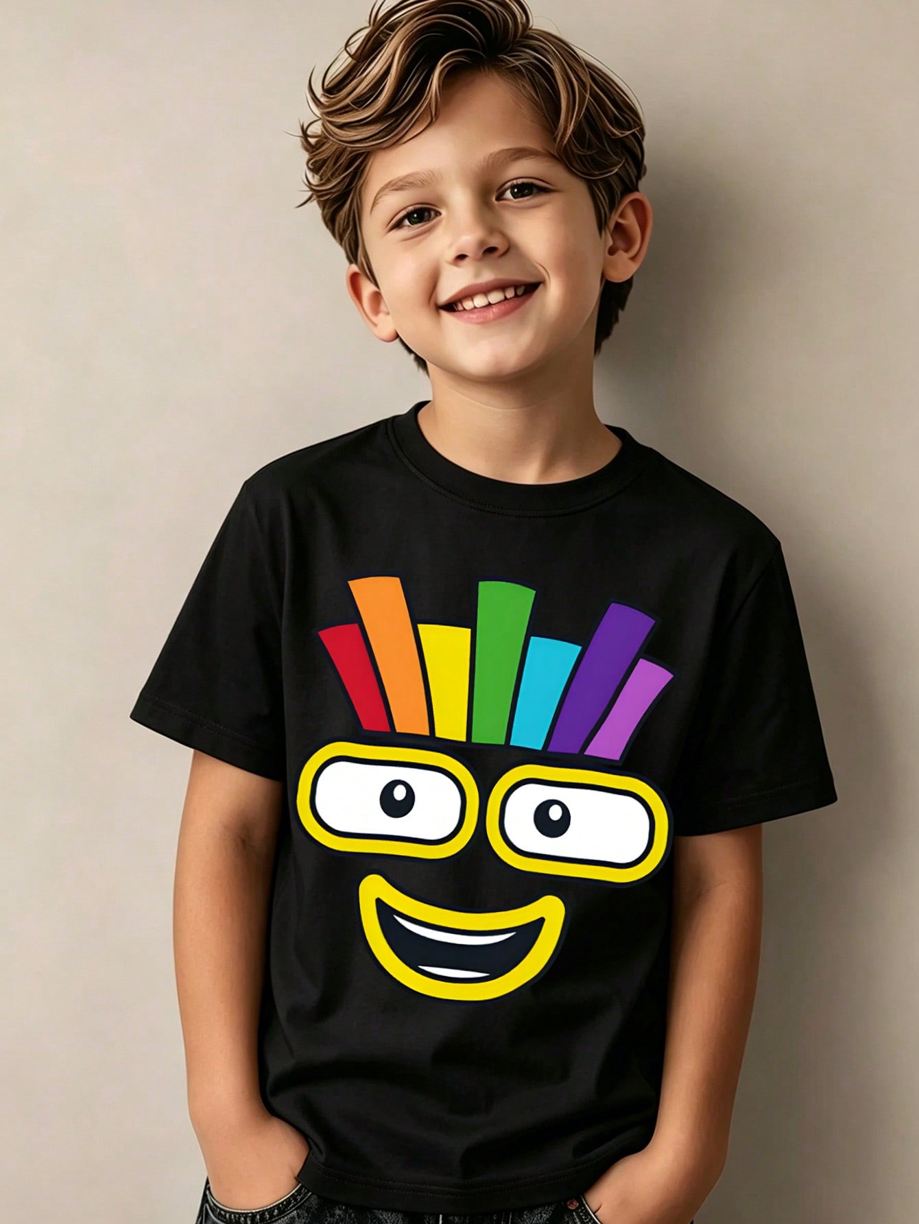 Boys' Summer Round Neck Short  - đánh giá và giá Summer Clothing Images