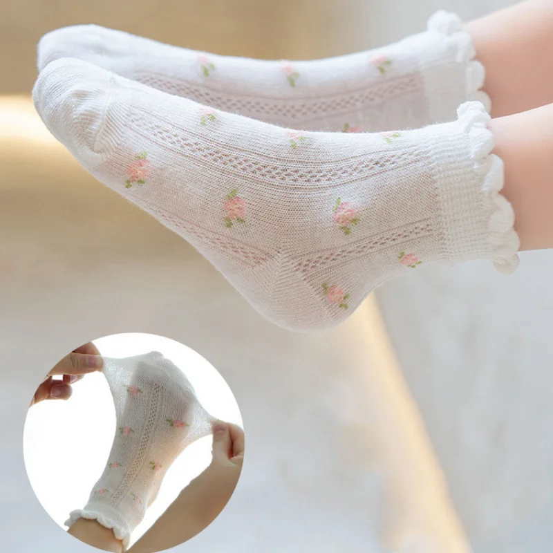 Kids Socks 5 Pairs/Lot Spring  - đánh giá và giá Summer Clothing Baby Girl