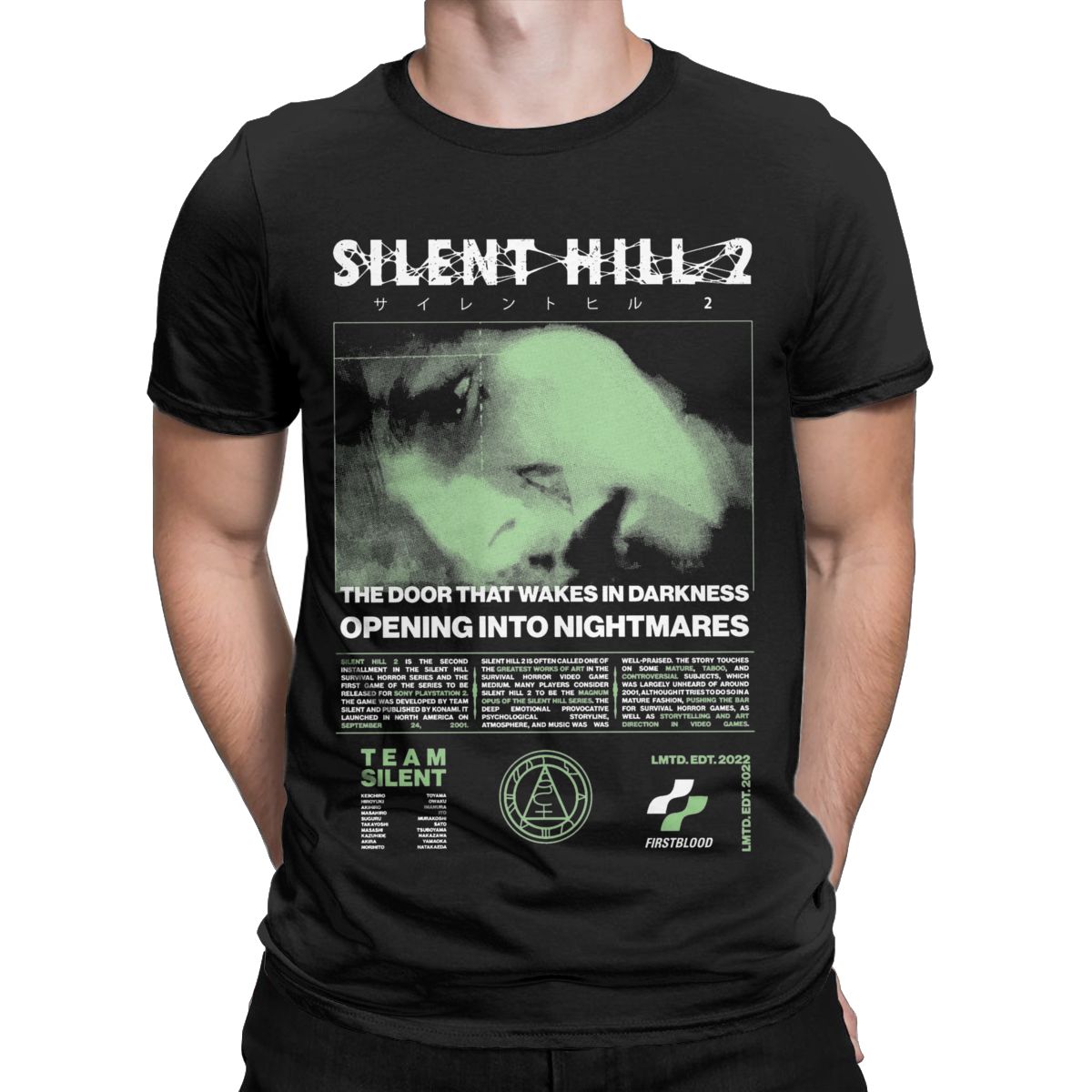 Men Silent Hill 2 T Shirts Cot - đánh giá và giá Summer Hill Clothing