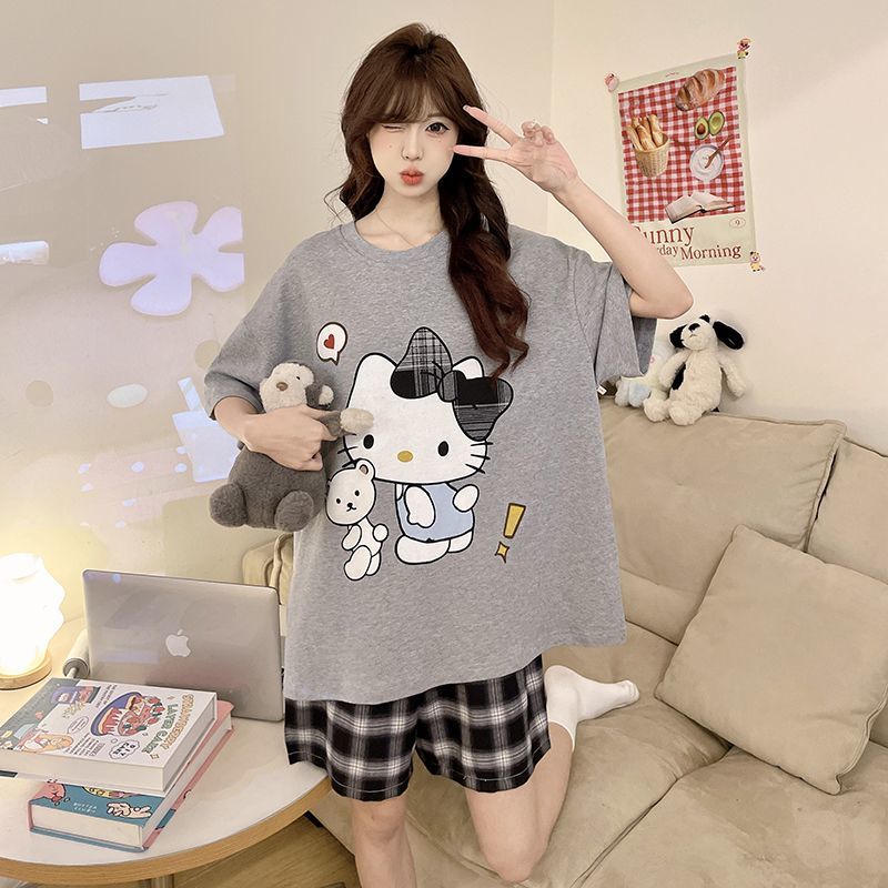 Pajama Girl Hello Kitty Summer - đánh giá và giá Summer Clothes