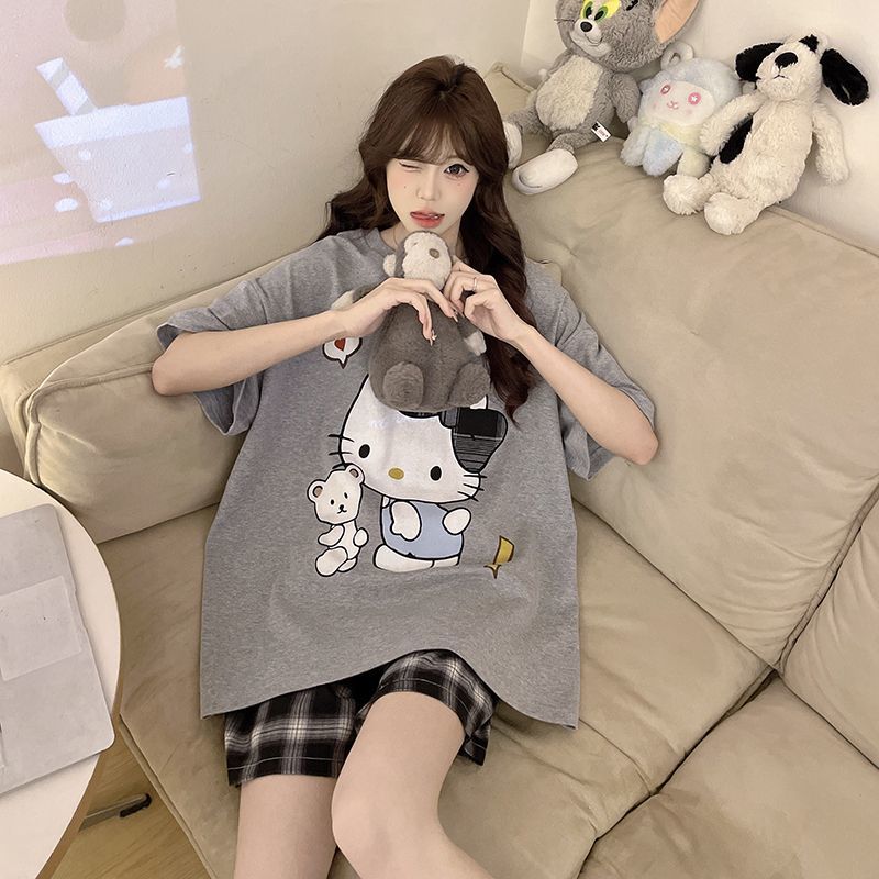 Pajama Girl Hello Kitty Summer - đánh giá và giá Summer Clothes