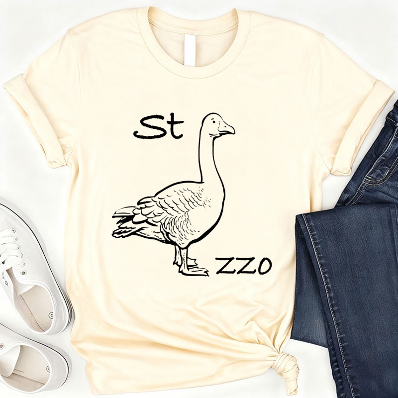 IMage Goose Rebus T-Shirt Funn - đánh giá và giá Summer Clothing Images