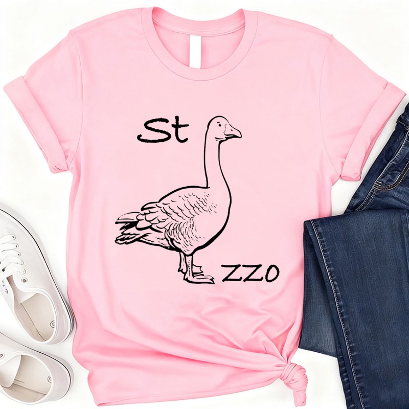 IMage Goose Rebus T-Shirt Funn - đánh giá và giá Summer Clothing Images