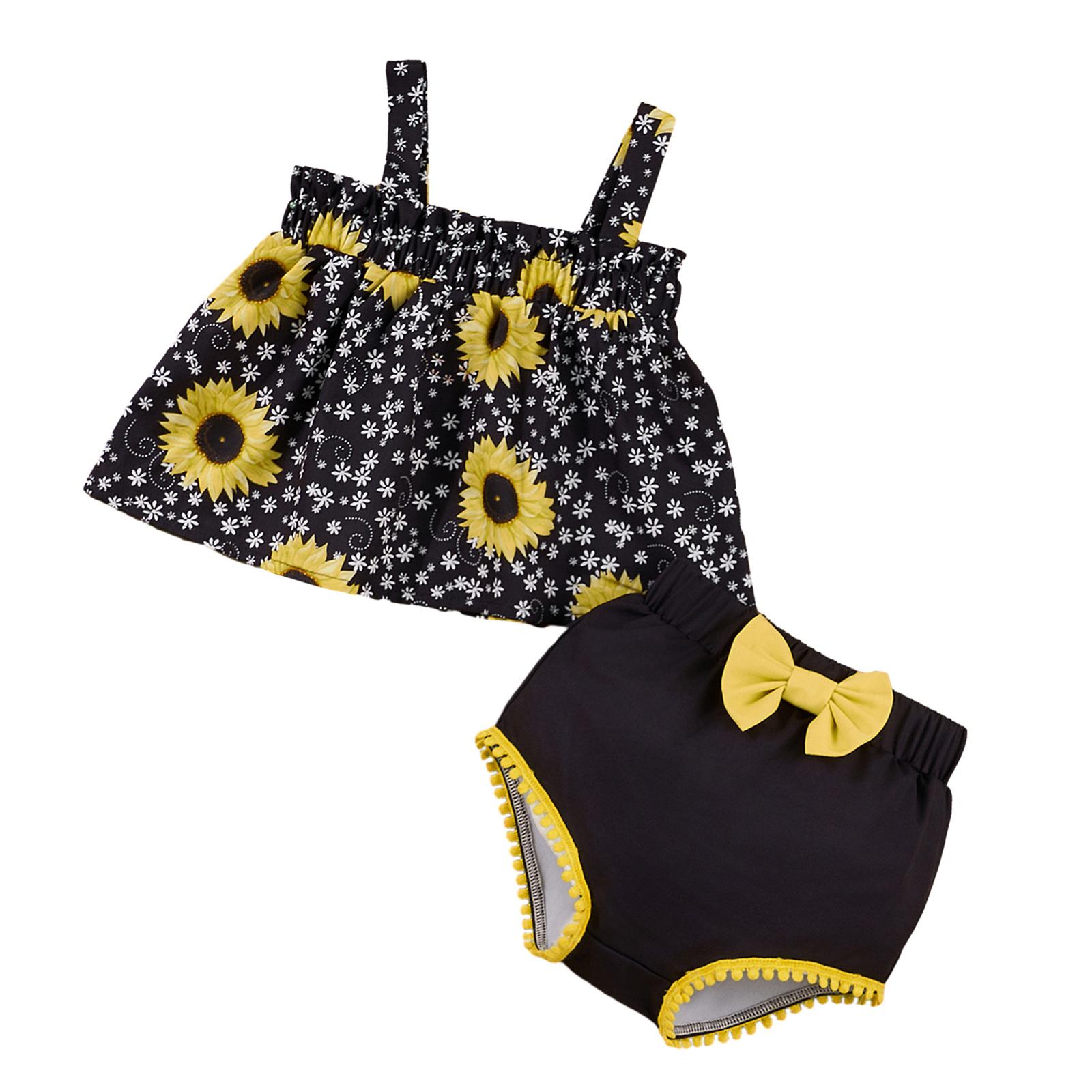 Sleeveless Tops and Shorts Fas - đánh giá và giá Summer Clothing Baby Girl