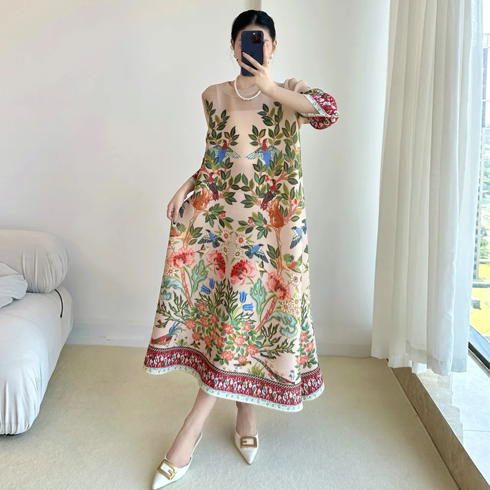 Miyake Vintage Print Dress Sev - đánh giá và giá Summer 2025 Clothing Essentials