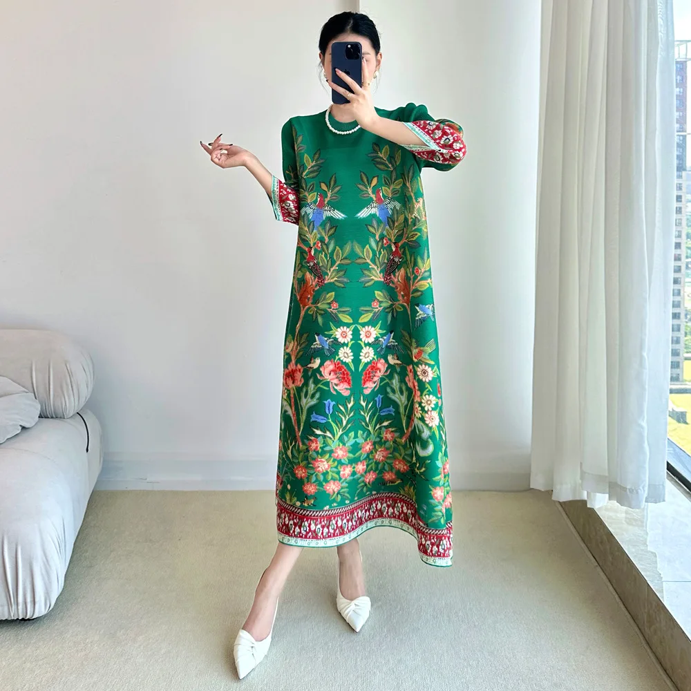 Miyake Vintage Print Dress Sev - đánh giá và giá Summer 2025 Clothing Essentials