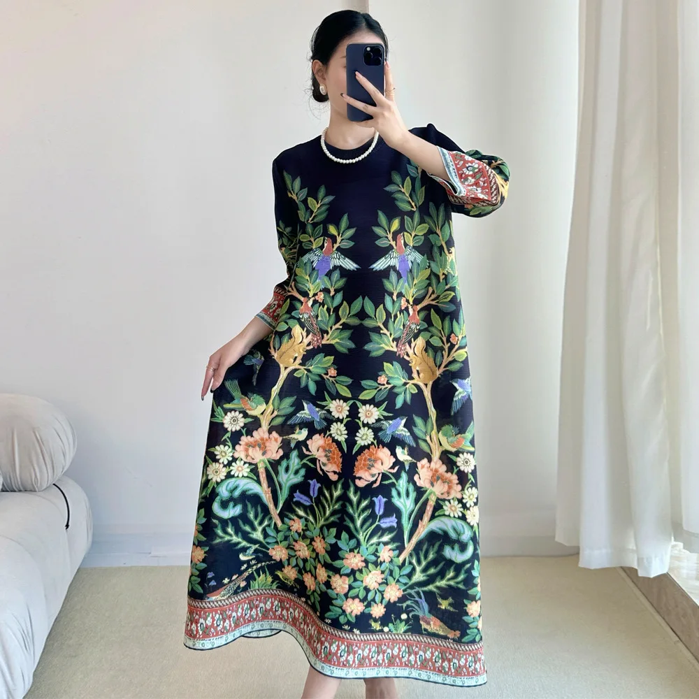 Miyake Vintage Print Dress Sev - đánh giá và giá Summer 2025 Clothing Essentials