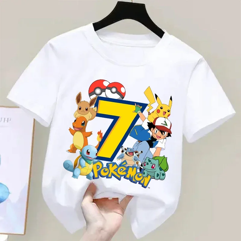Pokemons Pikachu Kids T Shirts - đánh giá và giá Summer Edit Clothing