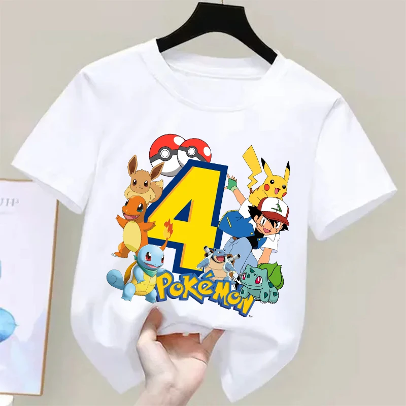 Pokemons Pikachu Kids T Shirts - đánh giá và giá Summer Edit Clothing
