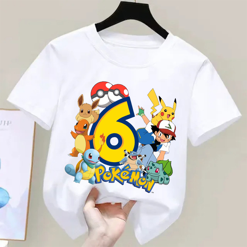 Pokemons Pikachu Kids T Shirts - đánh giá và giá Summer Edit Clothing