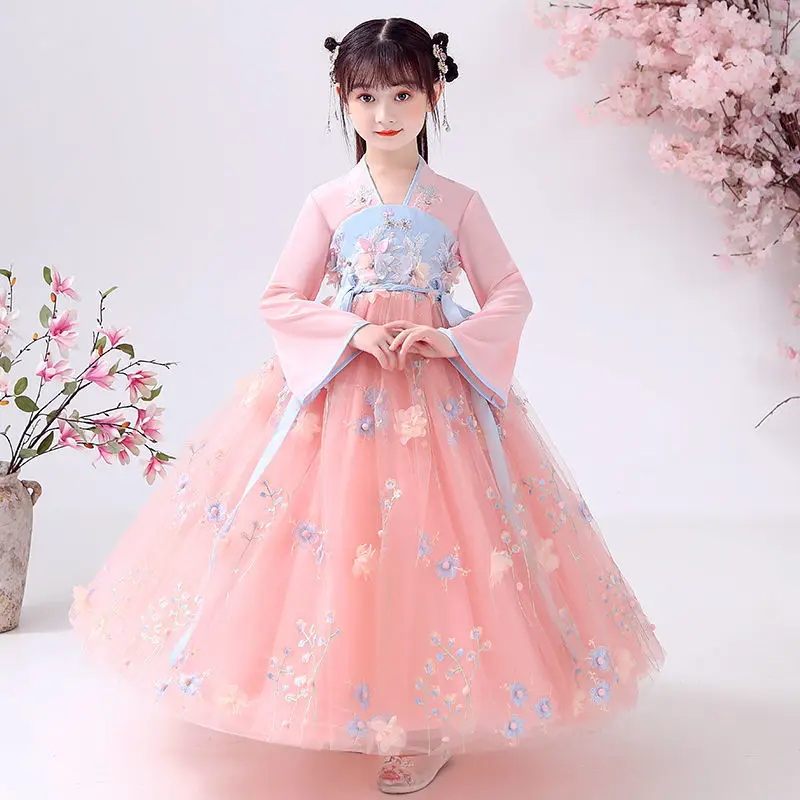 Summer Children Hanfu Dresses  - đánh giá và giá Summer Clothing Baby Girl